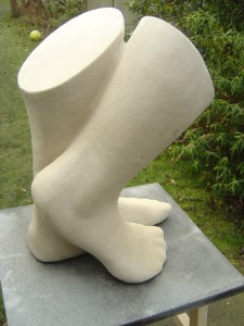 Feet sculpture