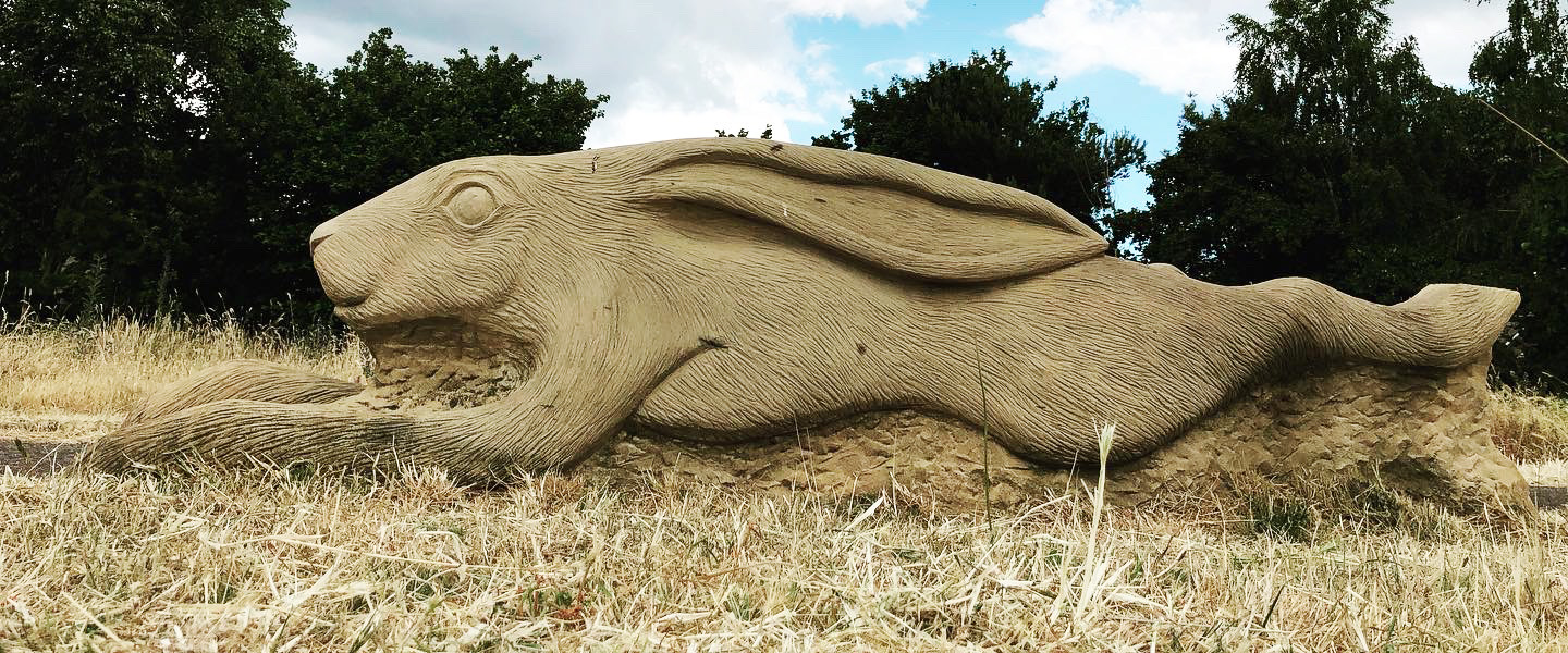 leaping hare